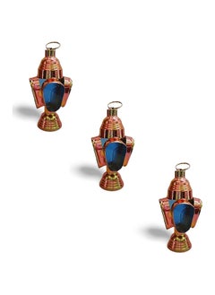 اشتري Mini Metal Ramadan Lantern - 6 (Candle) - 3 Piece في مصر