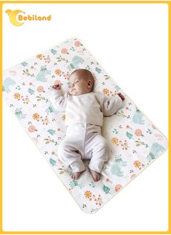 Buy Baby Waterproof Wetting Padswashable Bed Pad Mini Crib Bear in Saudi Arabia