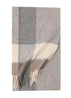 Buy Warm Long Cashmere Check Scarf Multicolour in UAE