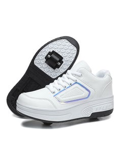 Buy Roller Shoes USB Charge Girls Boys Sneakers with Wheels LED Roller Skates Shoes in Saudi Arabia