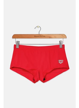 Buy Men Draw String Pull,On Swimwear Trunks, Red in Saudi Arabia