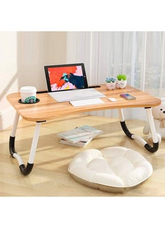 Buy Laptop Bed Tray Table, Portable For Reading Book ( Wood) in Egypt