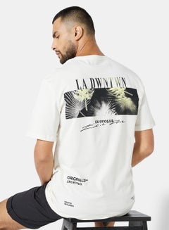 Buy Back Graphic Crew Neck T-Shirt in Egypt