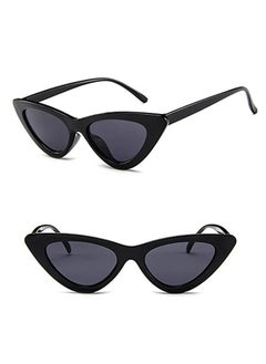 اشتري Women‘s Cateye Sunglasses Polarized Retro Glasses Lady Black Rim Glasses في الامارات