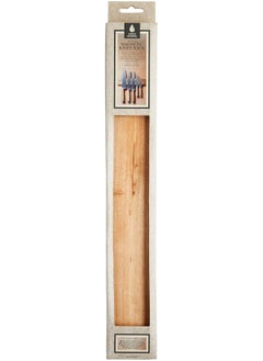 اشتري Acacia Wood Magnetic Knife Rack, 45X2.5X9Cm, Gift Boxed في الامارات