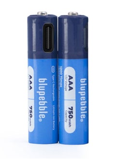 اشتري Blucell Type C AAA 500mAh Rechargeable Batteries في الامارات