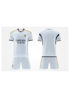 Buy M MIAOYAN Benzema Real Madrid Club Adult Unnumbered Football Jersey in Saudi Arabia