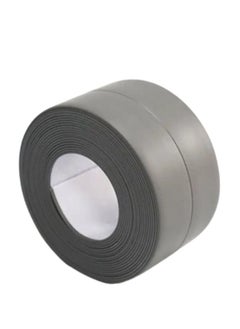 Buy Sealant Tape, Self Adhesive, Multi-Purpose Kitchen Bathroom Toilet Corner Waterproof Sealant Tape Gray in Saudi Arabia