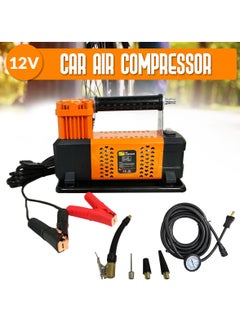 Buy High Performance Car Air Compressor Single Cylinder Air Blower 12V 150PSI/100A With 8M Hose in Saudi Arabia