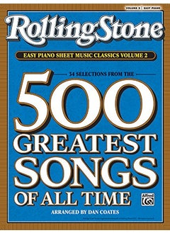 اشتري Rolling Stone Easy Piano Sheet Music Classics Volume 2 34 Selections From The 500 Greatest Songs O في الامارات