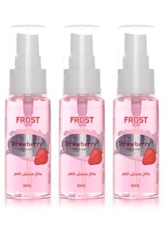 Buy PACK OF 3 - Mint flavor mouth  Strawberry 30 ml in Saudi Arabia