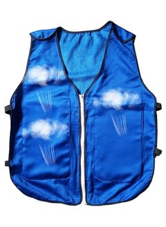 اشتري Cooling Vests, with 4 Pcs Ice Pack, Cooling Safety Vest, Breathable Cool Clothes, Cooling Vest High Temperature Moisture Wicking, Ice Vest for Outdoor Working Fishing Cycling Running في السعودية