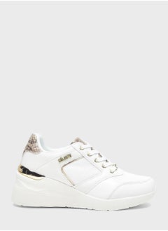 Buy Lace Up Low Top Sneakers in Saudi Arabia