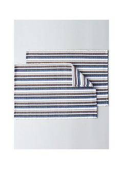 اشتري Blue Stripe printed place mat في الامارات