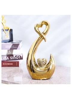 اشتري Liana Home Decor Modern Abstract Art Statue Decorations for Dining Room Living Room Office Centerpiece L15.5xW7xH30Cm في الامارات