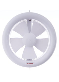 Buy Fresh Ventilator Glass Fan, 20 cm, White in Egypt