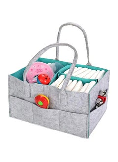 اشتري Combo Pack Pack Caddy Diaper Bag Organizer Disposable Towel 3Pcs Knee Pad 3Pair Grey في الامارات