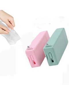 Buy 2 Pieces Mini Bag Sealer Handheld Thermal Vacuum Sealer in UAE