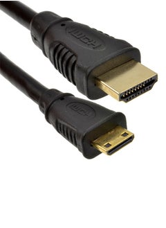 Buy HDMI to HDMI cable 1.8m black in Saudi Arabia