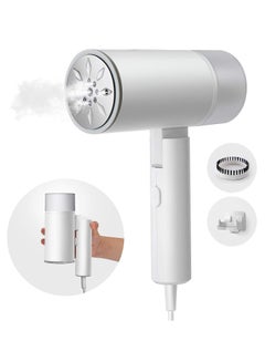 Buy Handheld Steamer for Clothing, Portable & Compact 1200W Garment Steamer with Wall Mounts and Brushes, Fast Heat-up Clothes Steamer  for Home and Travel in Saudi Arabia