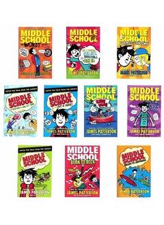 Buy James Patterson Middle School 10 Books in UAE