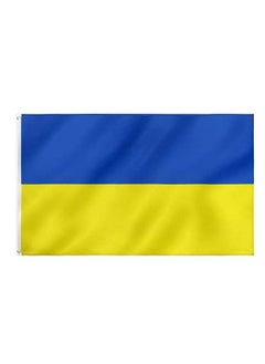 Buy Ukraine Flag 2'X3' (60X90Cm) For Euro 2024 - Good Quality - Indoor And Outdoor Use in UAE