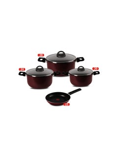 Buy Tefal Armtal 4-Piece Pot Set (20-24-28) 6221064006768 in Egypt