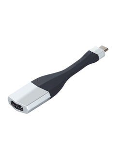 اشتري محول type-C إلى HDMI للكمبيوتر واللابتوب والهاتف المحمول والتابلت أسود/فضي في الامارات