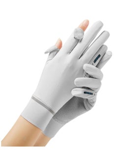 Buy Women's Driving Gloves Grey in UAE