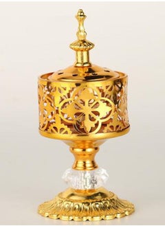 Buy Creative Lace Incense Burner Metal Craft Ornament in UAE