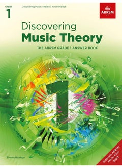 Buy Discovering Music Theory, The ABRSM Grade 1 Answer Book in UAE