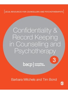 Buy Confidentiality & Record Keeping in Counselling & Psychotherapy in UAE