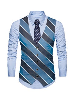 Buy New Fashionable Personalized Printed Men's Suit Vest in Saudi Arabia