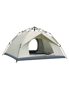 Buy 3-4 People Single-Layer Two-Door Outdoor Camping Tent Fully Automatic Quick-Opening Tent 200 * 200 * 135CM in Saudi Arabia