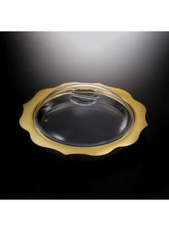 اشتري Acrylic Dessert Serving Set Round 45.5 cm في الامارات