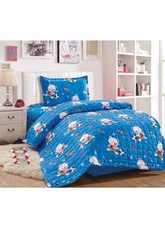 Buy 3-Piece Compressed Comforter Set Polyester in Saudi Arabia