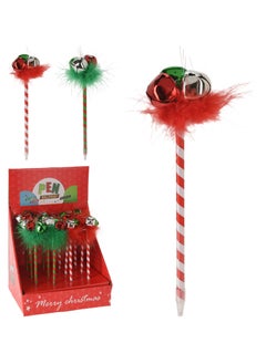 اشتري Homesmiths Pen With Xmas Design 23Cm Assorted 1Piece في الامارات