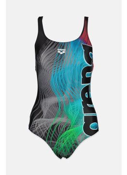 اشتري Women Shades One Piece Swimming Pro Back, Black Combo في السعودية