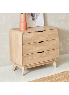 Buy Nordica 3-Drawer Young Dresser Without Mirror 76x80x40 cm in UAE