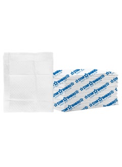 اشتري Disposable Changing Mat Large 45 X 60Cm Pack Of 6 - White في الامارات