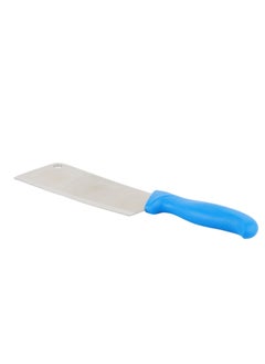 Buy Stainless steel cleaver knife - blue 31 cm in Saudi Arabia