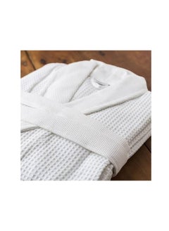 اشتري Waffle Bathrobe Super luxury and light weight Size Large في السعودية