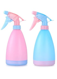 Buy 2pcs Plastic Multi-Purpose Leak-Proof Sprayer 500ml (Pink-Blue) in Egypt