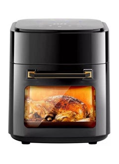 اشتري Air Fryer Oven, 15L Digital Air Fryer Oven, 8-in-1 Rotisserie & Convection Oven, With LED Touchscreen Temperature & Controls, For Bake, Roast, Dehydrate, 1400W, With Baking Accessories في الامارات