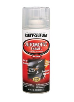 Buy Rust-Oleum Spray Paint Automotive Enamel Clear 12oz in UAE