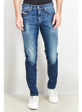 Buy Men D Strukt Slim Fit Stretchable Denim Jeans, Blue Washed in Saudi Arabia