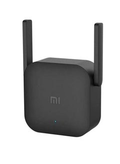 Buy Mi Wi-Fi Range Extender Pro Wifi Repeater Network Expander Up to 16 devices Connectivity Plug & Play Black in UAE