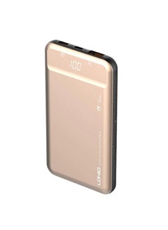 Buy LDNIO PQ1015 Power Bank, 10000mah, Output Type-C, 18W, Support Fast Charging - Gold in Egypt