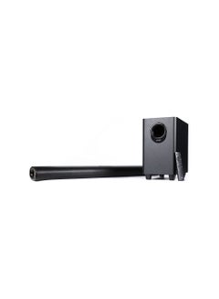 Buy F&D T330 80W 2.1 Channel Soundbar Speaker & Wired Subwoofer , Remote, Bright LED display, USB port, Bluetooth 5.0 version, HDMI (ARC), Optical & Auxilary inputs in UAE