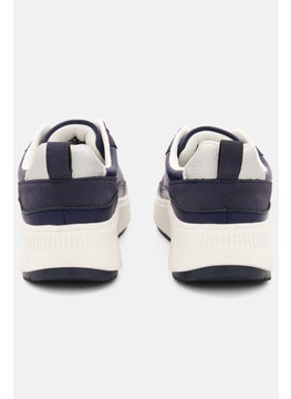 اشتري Women Lace Up Casual Shoes, Navy Blue في الامارات